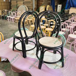 Wholesale <b>Nursery</b> Kids Rattan <b>Chair</b> Customized Cute Cane Children Dining Seating <b>for</b> Preschool and Event Decoration - Product Image 5