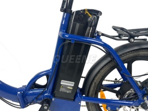 Bicicleta Eléctrica Plegable Ligera de 20 Pulgadas con Motor sin Escobillas de 48V250W para Mujer - Product Image 6