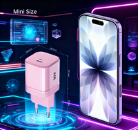 Chargeur portable personnalisé Tommox Crystal 30W Gan 30W USB-C PD pour iPad, iPhone, Samsung