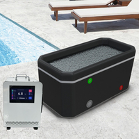 Características de energía opcionales duraderas más vendidas Bomba de motor automática Enfriador de baño de hielo inteligente de 220V para adultos