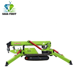 Điện thoại di động mini Crawler xách tay Spider nâng Crane 3 tấn 10ton Telescopic Boom di động nhỏ Spider Crane giá - Product Image 4