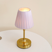 QT250053 veilleuse réglable de haute qualité rose mignon LED Rechargeable lampe de bureau décorative ou décoration de la maison salon