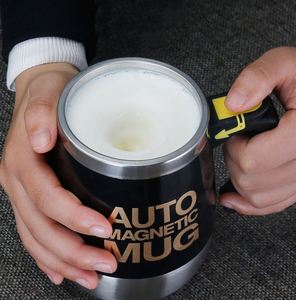Custom Logo Mixer Smart Drinkware Stainless Steel Electric Magnetic Auto Automatic USB Charging Magnetic Cup Coffee Mug - Product Image 4