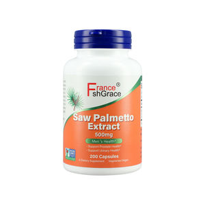 Potent 500mg Saw Palmetto ekstrak dengan biji labu minyak pria dukungan kesehatan Veggie Saw Palmetto softgel suplemen - Product Image 2