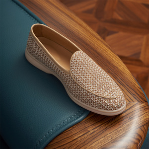 Chaussures mocassins tendance été pour hommes, chaussures de marche pour la vie quotidienne, tissu en maille, chaussures décontractées italiennes de haute qualité - Product Image 6