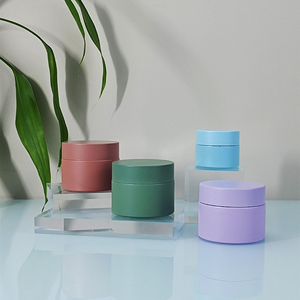 Envase de Vidrio Personalizado de Lujo para Crema Facial de 15g 20g 30g 50g, Mini Tarro de Crema con Tapa, Envase Cosmético Personalizado en Color - Product Image 3