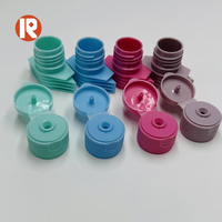Bouchon à clapet écologique avec bec verseur Ø 16 mm en PP/plastique, étanche, qualité alimentaire, pour pochette de savon liquide