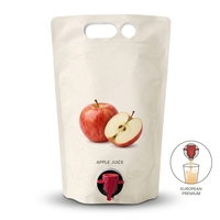 Pochettes souples verticales de 1L, 2L, 3L avec distributeur pour jus, boissons et autres liquides, emballage liquide flexible imprimé sur mesure, OEM
