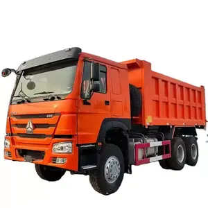 Sinotruk camión volquete Howo 6x4 336 371 10 ruedas 40 toneladas camión volquete howo usado con precio bajo camión volquete howo Envío de depósito