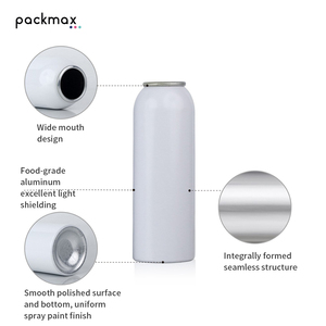 In Stock Aluminum Bottle for Cosmetic Spray Mousse Shaving Foam - Empty Aerosol <b>Can</b> for <b>Oxygen</b> Mist Wholesale - Product Image 2