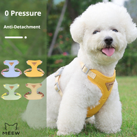 Harnais pour chien, harnais gilet pour petit chien, harnais anti-traction pour chiot, harnais anti-évasion pour animal de compagnie, harnais de promenade doux pour chien