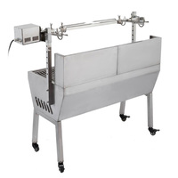 Meilleure vente en plein air, rôtissoire automatique, Barbecue, Barbecue, charbon de bois, poulet, agneau, broche, rôtissoire
