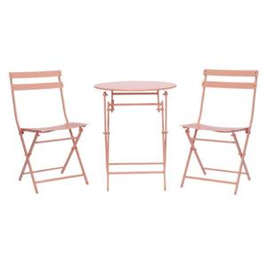 Ensemble de tables et chaises pliantes pour patio extérieur, idéal pour la maison, le jardin, le balcon, les salons de thé, les cafés et les zones de loisirs. - Product Image 1