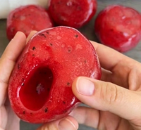 Kiwi Smoothie Squish Ball, Vormbaar Niet-terugverende IJs Zand TPR Knijp Fidget Speelgoed Simulatie Fruit Stress Verlichting Decompressie Speelgoed