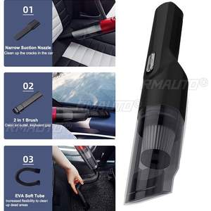 Aspiradora Inalámbrica para Auto de 120W y 10000pa con Gran Potencia de Succión, Portátil, con Aspiradora de Mano, de Doble Uso para Auto y Hogar, Mini Aspiradora - Product Image 3