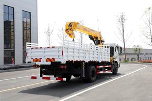 Dongfeng 4x2 Left Hand Drive 10 Ton Straight Arm <strong>Crane</strong> <strong>Truck</strong> - Product Image 5