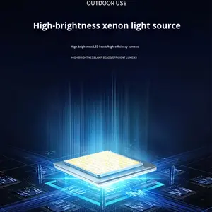 220V IP65 proiettore a LED all'aperto impermeabile luce Xenon rotante marina per serbatoio Dock e prigione con <span class=keywords><strong>telecomando</strong></span> - Product Image 4