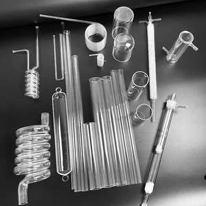 Fabricage Aanbod Gesmolten Silica Hoge Temperatuur Transparante Spiraalvormige Kwartsbuis - Product Image 1