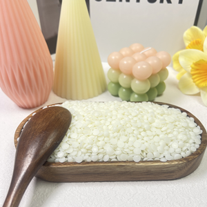 Bougie de cire de soja écologique faite à la main en forme de flocon pour les fêtes de fin d'année et les cadeaux emballés en vrac - Product Image 1