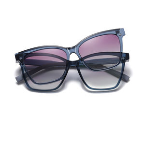 Gafas de Sol de Montura Completa para Mujer, Diseño 2026, Ultraligeras, TR90, Polarizadas, con Clip Magnético para Conductoras, Color Rosa, Protección UV400 - Product Image 6