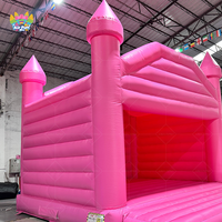 Château gonflable en PVC AirFunPro pour enfants, toboggan gonflable portable pour intérieur/extérieur, pour anniversaires/mariages