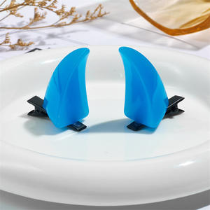 Lindo tocado de cuerno de diablo nueva diadema de fiesta de Halloween Cosplay pinza de pelo rojo accesorios de lujo para el cabello horquilla tridimensional - Product Image 3