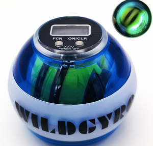 Gyro Ball con estuche de transporte ejercitador de antebrazo <span class=keywords><strong>Gyroball</strong></span> muñeca brazo entrenador ejercitador 5 Led gimnasio antebrazo Power muñeca Gyro Ball - Product Image 4