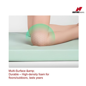 Trọng lượng nhẹ có thể gập lại PVC & EVA Thể dục dụng cụ mat với xử lý 4 lớp bảo vệ dễ dàng mang theo du lịch thân thiện trong nhà tập thể dục mat - Product Image 4