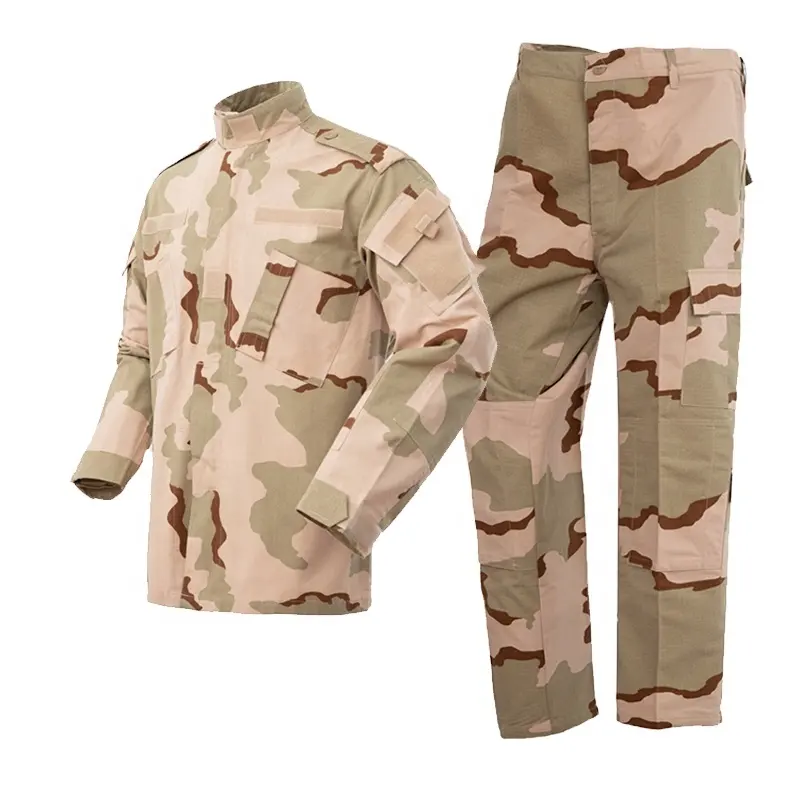 Training 3 Color Desert Camouflage Taktische Langarm uniform