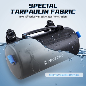 Sac de rangement pour <span class=keywords><strong>guidon</strong></span> de quad Nicecnc TPU à dégagement rapide, étanche, pour Yamaha Raptor 700 R YFZ450 - Product Image 6