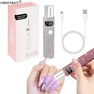 Mini <span class=keywords><strong>lampe</strong></span> à ongles portable pour tous les vernis à gel Séchage rapide Machine de séchage des ongles UV LED <span class=keywords><strong>lampe</strong></span> à ongles avec diamants - Product Image 4