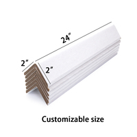 Protecteur d'angle en forme de L recyclable pour emballages