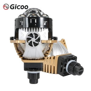 เลนส์โปรเจคเตอร์ Bi-LED Gicoo 130W ขนาด 3.0 นิ้ว สำหรับรถยนต์ หลอดไฟ H4 H7 9005 เลนส์ LED ไฟตัดหมอก ไฟหน้ารถยนต์ อุปกรณ์ตกแต่งรถยนต์ใหม่ - Product Image 6