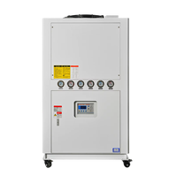 Capacité de réfrigération à refroidissement par air en forme de boîte 50-2500 kW 10 tonnes-200 tonnes unité de refroidissement industriel