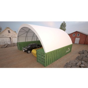 Abri conteneur à double treillis en tissu PVC C4040 – <span class=keywords><strong>Prix</strong></span> de gros avantageux - Product Image 3