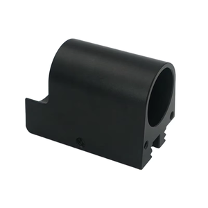 Base de Posicionamiento de Aluminio Negro para Mecanizado CNC Personalizado, Fresado de 5 Ejes, Repuesto para Motocicletas de Carreras, Prototipo - Product Image 5