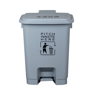 Foot-operated plastic <b>bins</b> for household and kitchen waste sorting, <b>with</b> <b>lids</b>, available from manufacturers and wholesalers. - Product Image 2