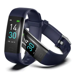 Montre connectée CE RoHS FCC, moniteur d'activité physique, smartwatch, moniteur de fréquence cardiaque, manuel à ODM, OEM, pour Android et IOS, IP68, vente en gros, nouvel arrivage