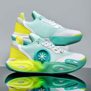 Zapatillas de Baloncesto de Corte Bajo, Ligeras, de Malla Transpirable, Antideslizantes, con Suela Suave Resistente al Desgaste para Hombre y Mujer - Product Image 1