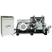 Compresor de Aire de Alta Presión de Pistón YiBang de 11 kW, 25.8 m3/h, 6.0 MPa, 1500 rpm, CA 380 V, 50 Hz, Compresión de Tres Etapas, Accionamiento Directo