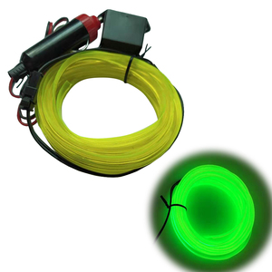 Cavo <span class=keywords><strong>LED</strong></span> EL Flessibile da 3 Metri, Luce Decorativa per Interni Auto, Striscia <span class=keywords><strong>LED</strong></span> al <span class=keywords><strong>Neon</strong></span>, <span class=keywords><strong>Lampada</strong></span> Decorativa - Product Image 4