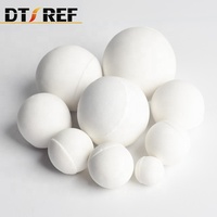 Médias de broyage réfractaires en céramique d'alumine haute densité 92% 95% pour fours industriels, prix fabricant, marque Datong CN HEN