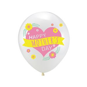 Palloncini in Lattice Xuance da 12 Pollici per la Festa della Mamma, Bianchi/Rosa, 'Migliore Mamma di Sempre', Decorazioni per Feste, 'Ti Amo' X0298, <span class=keywords><strong>Compleanno</strong></span> - Product Image 2