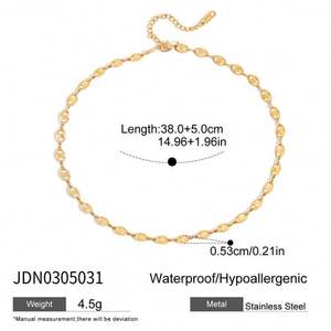 Collar de Mariposa Elegante y Moderno, Antideslustre, de Acero Inoxidable, Chapado en Oro de 14k y 18k, para Novias - Product Image 6