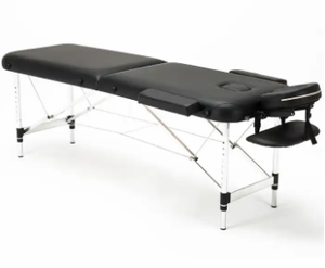 <span class=keywords><strong>Table</strong></span> <span class=keywords><strong>de</strong></span> <span class=keywords><strong>massage</strong></span> en alliage d'aluminium réglable à 2 <span class=keywords><strong>ou</strong></span> 3 sections Hauteur pliante du lit <span class=keywords><strong>de</strong></span> protection en cuir intégral - Product Image 6