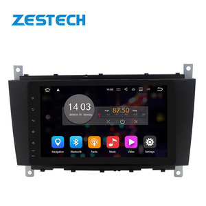 Autoradio multimédia, Android 10.0, 8 pouces, 2din, stéréo, 2din, pour voiture <span class=keywords><strong>Mercedes</strong></span> Benz W203, <span class=keywords><strong>W209</strong></span>, W219, classe A, A160, classe <span class=keywords><strong>C</strong></span>, C180, C200, CLK200 - Product Image 1