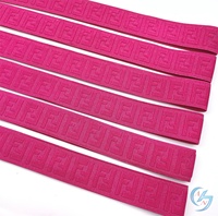 Bande élastique jacquard personnalisée JIELONG avec logo, largeur 5 cm, en Spandex/Nylon, épaisseur 1-4 mm pour vêtements, sous-vêtements, pantalons - Écologique