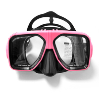 Nouvelles lunettes de natation à grande monture pour adultes, masque de plongée en silicone pour la mer, la plongée libre, la plongée avec tuba, la pêche sous-marine, masque de plongée professionnel