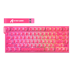 Teclado Mecánico Magnético para Juegos ATTACK SHARK R82 <span class=keywords><strong>HE</strong></span>, Cableado, Diseño 75%, NKRO, RGB, 8KHz de Frecuencia de Sondeo, Precisión de 0.005mm, Frecuencia de Escaneo de 256K - Product Image 1