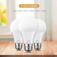 Support de lampe Led, ampoule 3W, E27, B22, blanc chaud et froid, puissant SMD2835, matière première, bon marché